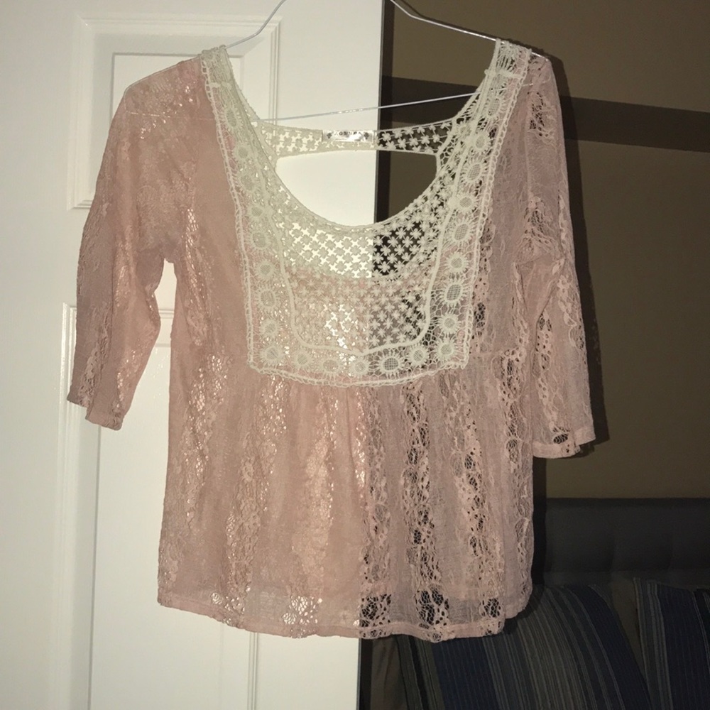 see through top
